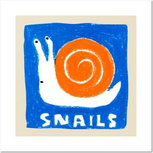 Snails Posters and Art